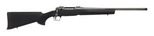 Savage Arms 58274 110 Trail Hunter Lite Full Size 30-06 Springfield 4+1 20" Fluted/Threaded Barrel, Drilled & Tapped Steel Receiver, Black Fixed Synthetic Stock