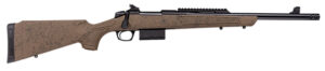 CVA CR3933 Cascade SR80 Full Size 308 Win 18" Black Cerakote Steel Threaded Barrel, Black Cerakote Picatinny Rail Steel Receiver, Flat Dark Earth w/Black Web Adj LOP Synthetic Stock