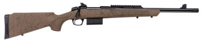 CVA CR3933 Cascade SR80 Full Size 308 Win 18" Black Cerakote Steel Threaded Barrel, Black Cerakote Picatinny Rail Steel Receiver, Flat Dark Earth w/Black Web Adj LOP Synthetic Stock