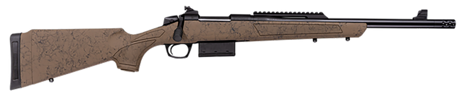 CVA CR3933 Cascade SR80 Full Size 308 Win 18" Black Cerakote Steel Threaded Barrel, Black Cerakote Picatinny Rail Steel Receiver, Flat Dark Earth w/Black Web Adj LOP Synthetic Stock