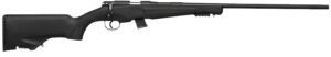 Escort HE22LR2502BK Escort  22 LR 10+1 25" Black Threaded Barrel, Black Grooved Steel Receiver, Black Synthetic Fixed Stock