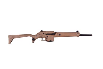KELTEC SU16C W/FOLD STK RIA 223 16" TAN GRIP 10RD