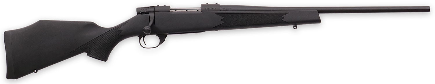 Weatherby VYT308NR0T Vanguard Synthetic Compact 308 Win Mag 5+1 20" Matte Blued #1 Threaded Barrel, Matte Blued Drilled & Tapped Steel Receiver, Black Adjustable Synthetic Stock