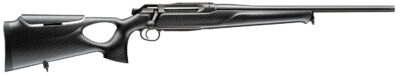 Sauer 80117119 505 Synchro XTC Full Size 6.5 Creedmoor  3+1 22" Matte Blued Threaded Barrel, Matte Blued Saddle Mount Steel Receiver, Black Thumbhole w/Adj Comb Carbon Fiber Stock