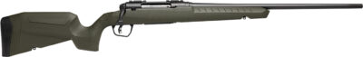 Savage Arms 32042 Axis 2  308 Win 4+1 22" Matte Black Sporter Barrel, Matte Black Drilled & Tapped Steel Receiver, Fixed Green Synthetic Stock, Right Hand