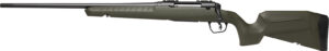 Savage Arms 32075 Axis 2  7mm-08 Rem 4+1 22" Matte Black Sporter Barrel, Matte Black Drilled & Tapped Steel Receiver, Fixed Green Synthetic Stock, Left Hand