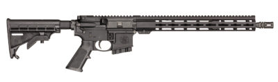 Smith & Wesson 13952 M&P15 Sport III 223 Rem/5.56 NATO 10+1 16" Black Armornite Threaded Barrel, Black Picatinny Rail Aluminum Receiver, 6 Position Black Synthetic Stock, Black Polymer Grip