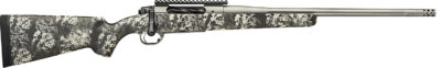 Springfield Armory BAB920308Y 2020 Boundary  308 20" Rogue Camo Fluted Barrel Tactical Gray Cerakote Model 2020 Stainless Steel Receiver Carbon Fiber w/ M-LOK