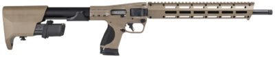 Smith & Wesson 14376 M&P FPC  9mm Luger 23+1 18.60" Black Oxide Flat Dark Earth Cerakote Aluminum Receiver M-LOK Handguard Polymer Stock Palm Swell Grip