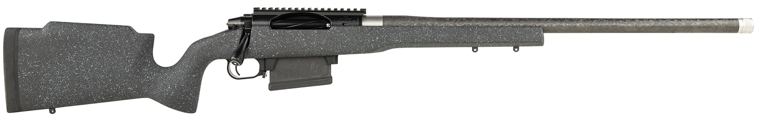 Proof Research 137932 Elevation MTR 2.0 300 PRC 22" Carbon Fiber Wrapped Match Grade Threaded Barrel, Black Cerakote Picatinny Rail Steel Receiver, Fixed Proof Black Granite Carbon Fiber Stock