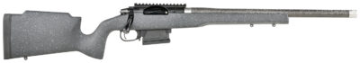Proof Research 137994 Elevation MTR 2.0 308 Win 20" Carbon Fiber Wrapped Match Grade Threaded Barrel, Black Cerakote Picatinny Rail Steel Receiver, Fixed Proof Black Granite Carbon Fiber Stock