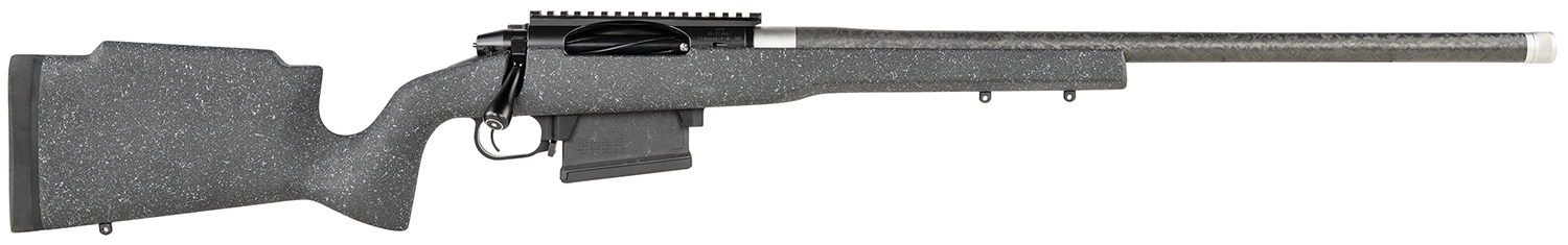 Proof Research 137871 Elevation MTR 2.0 7mm Rem 22" Carbon Fiber Wrapped Match Grade Threaded Barrel, Black Cerakote Picatinny Rail Steel Receiver, Fixed Proof Black Granite Carbon Fiber Stock