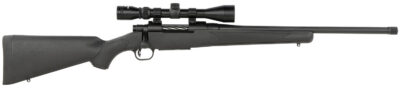 Mossberg 28212 Patriot  Full Size 400 Legend 4+1 20" Matte Blued Fluted Threaded Barrel, Drilled & Tapped Matte Blued Stainless Steel Receiver, Black Fixed Synthetic Stock 3-9x40mm Duplex, Right Hand