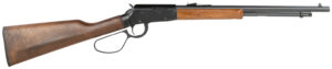 Savage Arms 46000 Revel Classic Full Size 22 LR 12+1 18" Black Medium Profile Barrel, Black Drilled & Tapped Aluminum Receiver, Satin Walnut Fixed Stock, Toolless Takedown