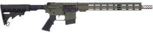Great Lakes Firearms GL15400SSODG GLFA  400 Legend 5rd 16" Stainless Threaded Barrel, OD Green Cerakote Picatinny Rail Aluminum Receiver, Black Synthetic Stock, Mil-spec Polymer Grip