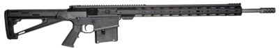 Great Lakes Firearms GL10LA65PRCSSBLK GLFA  6.5 PRC AR-10 5+1 24" Stainless Steel Black