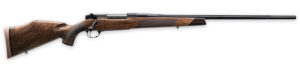 Weatherby MDX01N7MMWR6O Mark V Deluxe 7mm Wthby Mag 3+1 26" High Gloss Fluted Barrel, High Gloss Blued Drilled & Tapped Stainless Steel Receiver, Fixed Gloss Walnut  Stock