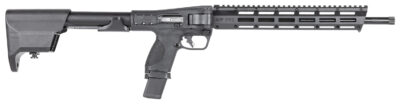 Smith & Wesson 13782 M&P FPC 40 S&W 20+1 16.25" Black Armornite Threaded Barrel, Black Anodized Picatinny Rail Aluminum Receiver, Folding Black Synthetic Stock, Black Grip, Includes 3 Mags & Carry Bag