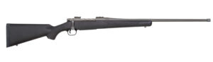 Mossberg 28262 Patriot  Full Size 400 Legend 4+1 20" Stainless Cerakote Threaded Barrel, Drilled  Stainless Cerakote Stainless Steel Receiver, Black Fixed Synthetic Stock