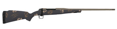 Fierce Firearms TWROG7PRC22BRS Twisted Rogue 7mm PRC 22" Smoked Bronze Cerakote Steel Threaded Barrel, Drilled & Tapped Steel Receiver LR Negative Comb, Sonora Ambush Camo Carbon Fiber Stock