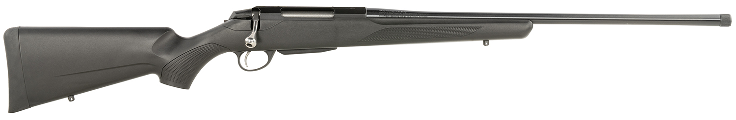Tikka JRTXE31422MT T3 Lite Full Size 22-250 Rem 3+1 22.40" Matte Blued Threaded Barrel, Blued Drilled & Tapped Steel Receiver, Fixed Black Synthetic Stock, Right Hand