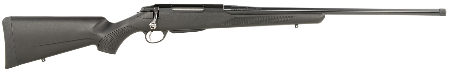 Tikka JRTXE31520MT T3 Lite Full Size 243 Win 3+1 20" Matte Blued Threaded Barrel, Blued Drilled & Tapped Steel Receiver, Fixed Black Synthetic Stock, Right Hand