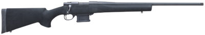 Howa HMA6ARCBHBY 1500 Mini Action Youth 6mm ARC 20" Black Heavy Threaded Barrel, Black Drilled & Tapped Steel Receiver, Fixed HTI Black Synthetic Stock
