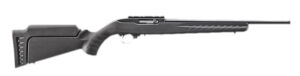 Ruger 31239 10/22  Sports South Exclusive Carbine 22 LR 10+1 16.12" Black Satin Threaded Barrel, Receiver w/Scope Rail, Ruger Modular System Synthetic Stock