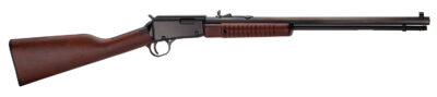 Henry H003TM Pump  22 WMR Caliber with 12+1 Capacity, 20.50" Octagon Barrel, Black Metal Finish & American Walnut Stock Right Hand (Full Size)