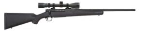 MOSSBERG PATRIOT RIB 270 WIN 22" FLT BBL ADJ 5RD BM 3-9X40MM SCOPE BLK SYN STK