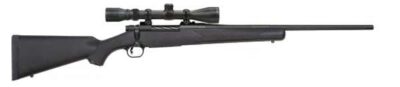MOSSBERG PATRIOT RIB 270 WIN 22" FLT BBL ADJ 5RD BM 3-9X40MM SCOPE BLK SYN STK