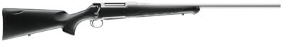 Sauer S1SX65P 100 Silver XT Full Size 6.5 PRC 4+1 22" Stainless Steel Cerakote Barrel, Stainless Cerakote Drilled & Tapped Steel Receiver, Black Max Synthetic Stock