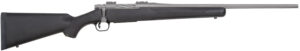 Mossberg 28007 Patriot  Full Size 308 Win 5+1 22" Stainless Cerakote Fluted Barrel, Stainless Cerakote Receiver Drilled & Tapped, Black Fixed Synthetic Stock, Right Hand