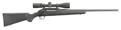 Ruger 16933 American  Full Size 30-06 Springfield 4+1 22" Matte Black Steel Barrel, Matte Black  Alloy Steel Receiver w/Picatinny Rail, Black Fixed Synthetic Stock, Vortex Crossfire II 3-9x40mm