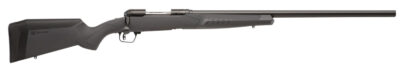 Savage Arms 57066 110 Varmint Full Size 223 Rem 4+1 26" Matte Black Heavy Button Rifled Barrel, Matte Black Drilled & Tapped Carbon Steel Receiver, Adj AccuStock Matte Gray Synthetic Stock, Right Hand