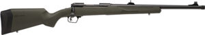 Savage Arms 57018 110 Hog Hunter Full Size 223 Rem 4+1 20" Matte Black Threaded Barrel, Carbon Steel Drilled & Tapped Receiver, AccuFit w/Adj Comb & LOP OD Green Synthetic Stock, Right Hand