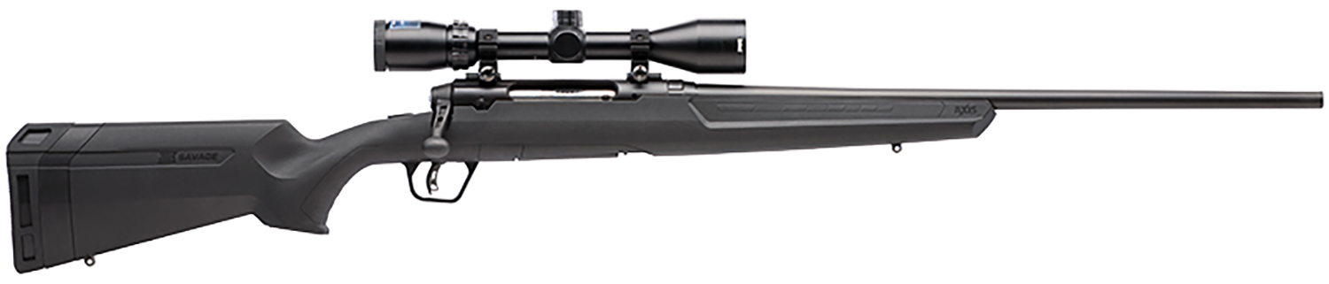Savage Arms 57093 Axis II XP Full Size 6.5 Creedmoor 4+1 22" Matte Black Button-Rifled Barrel, Matte Black Carbon Steel Receiver, Matte Black Synthetic Stock, Bushnell Banner 3-9x40mm, Right Hand