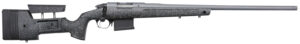 Bergara Rifles BPR2065MC Premier HMR Pro 6.5 Creedmoor 5+1 24" Threaded Barrel, Tactical Gray Cerakote,  Black with Gray Fleck Stock