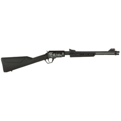 ROSSI GALLERY 22LR RFL 18" 15RD BLK ENGRAVED TRKY EDITION - Image 3
