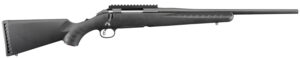 Ruger 6909 American Compact 7mm-08 Rem 4+1 18" Matte Black Alloy Steel Barrel, Matte Black Steel Receiver w/Picatinny Rail, Black Fixed Synthetic Stock, Right Hand