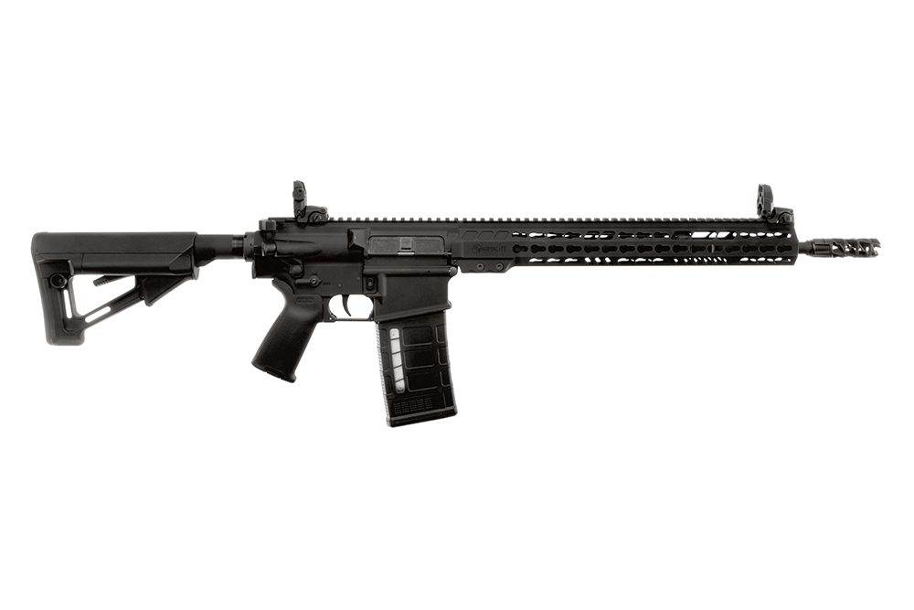ArmaLite AR10TAC16 AR-10 Tactical 308 Win 25+1 16" Barrel, Black, Magpul STR Collapsible Stock, Magpul MBUS Front & Rear Sights, Flash Suppressor, Optics Ready