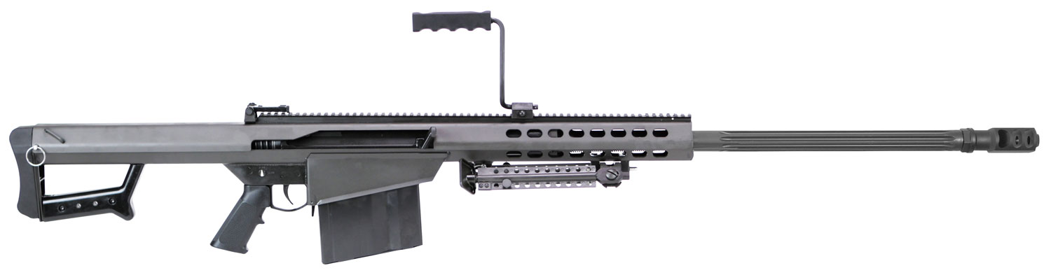 Barrett 13315 M82A1 416 Barrett 10+1 29" Fluted Barrel, M1913 Picatinny Acc. Rail, Black Cerakote Steel Receiver, Fixed Synthetic Stock w/Sorbothane Recoil Pad, Includes Hard Carry Case