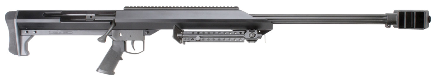 Barrett 13305 M99 50 BMG 29" 1rd Black Cerakote Black Fixed w/Sorbothane Recoil Pad Stock Black Polymer Grip Right Hand