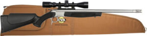 CVA Scout CR4830SSC V2 Takedown .450 Bushmaster 25" Single Shot Stainless/Black W/ Konus 3-9x32 Scope & Case