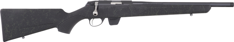 TIKKA T1X 22LR 16" THREADED - BLUED/ROUGHTECH EMERALD