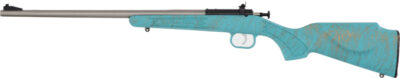 CRICKETT RIFLE G2 22LR BLUE - SYNTHETIC/GOLD WEB STAINLESS - Image 2