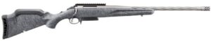 RUGER AMERICAN G2 6.5CM RFL 20" SPIRAL FLUTED BBL, GRY SPLTTR STOCK, 3RD